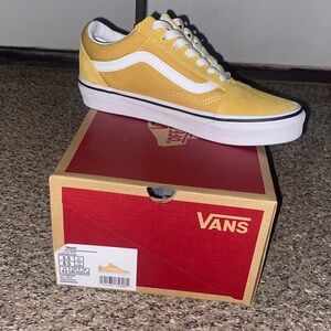 Vans Men's Mustard Yellow Sneakers